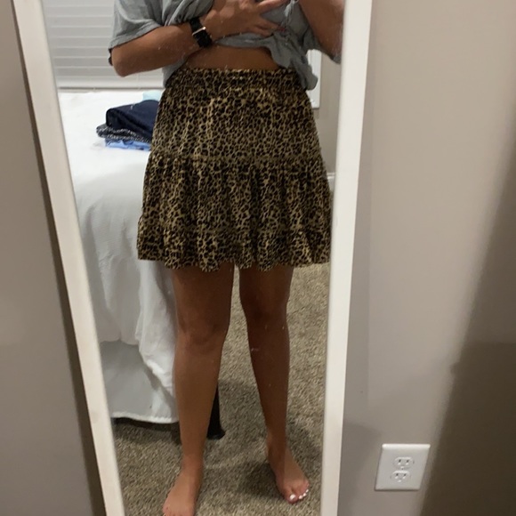 Cheetah Print Skirt -worn once - Picture 3 of 3
